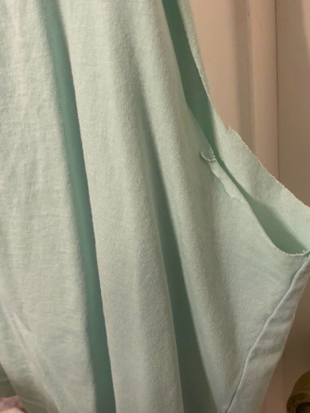 PUMA Mint Green Cut Off Tank Top - Excellent Condition! - Picture 3 of 4